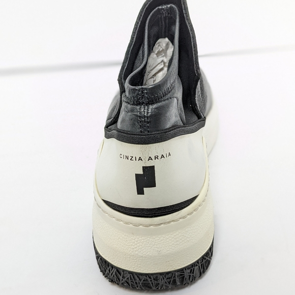 Cinzia Araia leather sneaker wedges - Picture 5 of 16